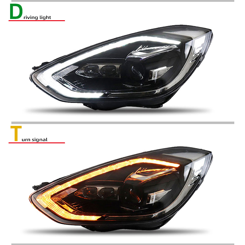 Fari anteriori a Led per Ford Mondeo/Fusion (2019–2020)