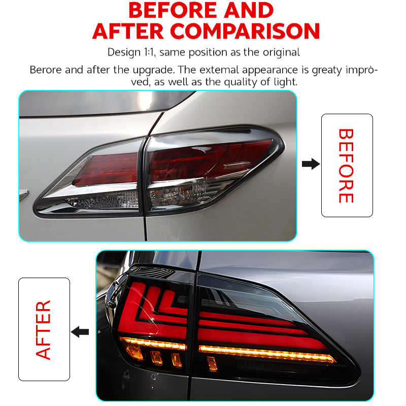Luci posteriori a Led per Lexus RX270/350 (2009-2015)