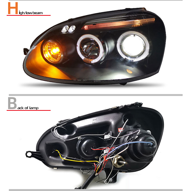 Fari anteriori a Led per VW Sagitar / Jetta (2006–2011)