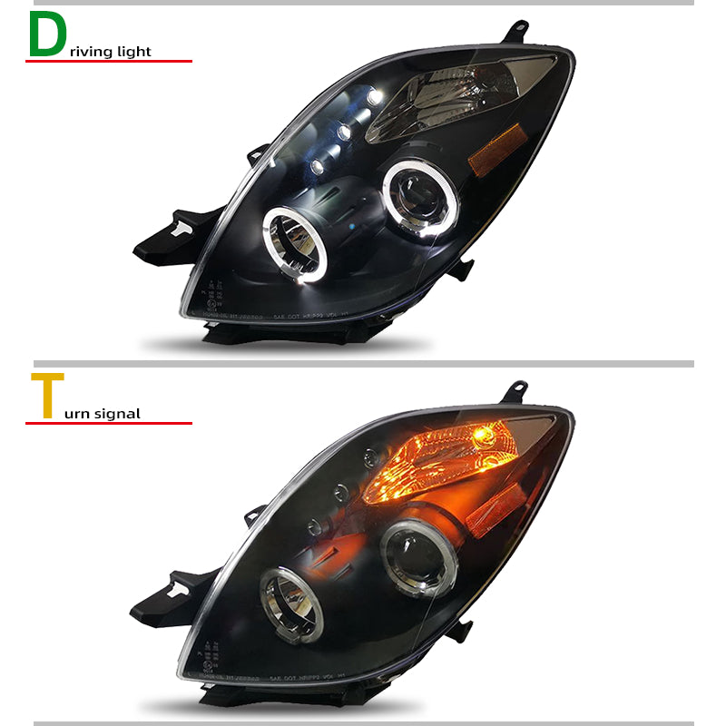 Fari anteriori a Led per Toyota Yaris (2008-2012)