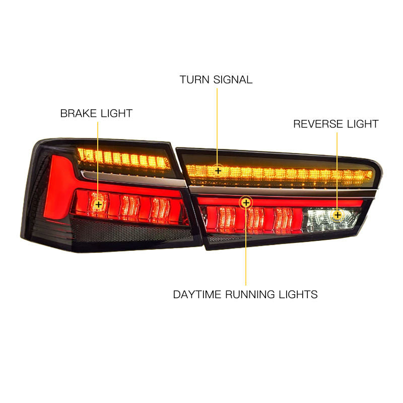 Fari posteriori a Led per Audi A6 / A6L C7 (2012–2015)