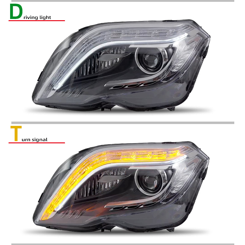 Fari anteriori a Led per Mercedes-Benz GLK (2013–2015)