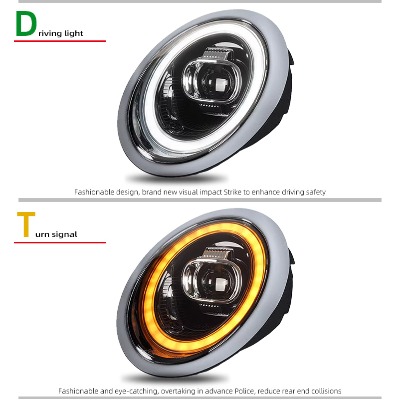 Fari anteriori a Led per Mini R50/52/53 (2001-2006)