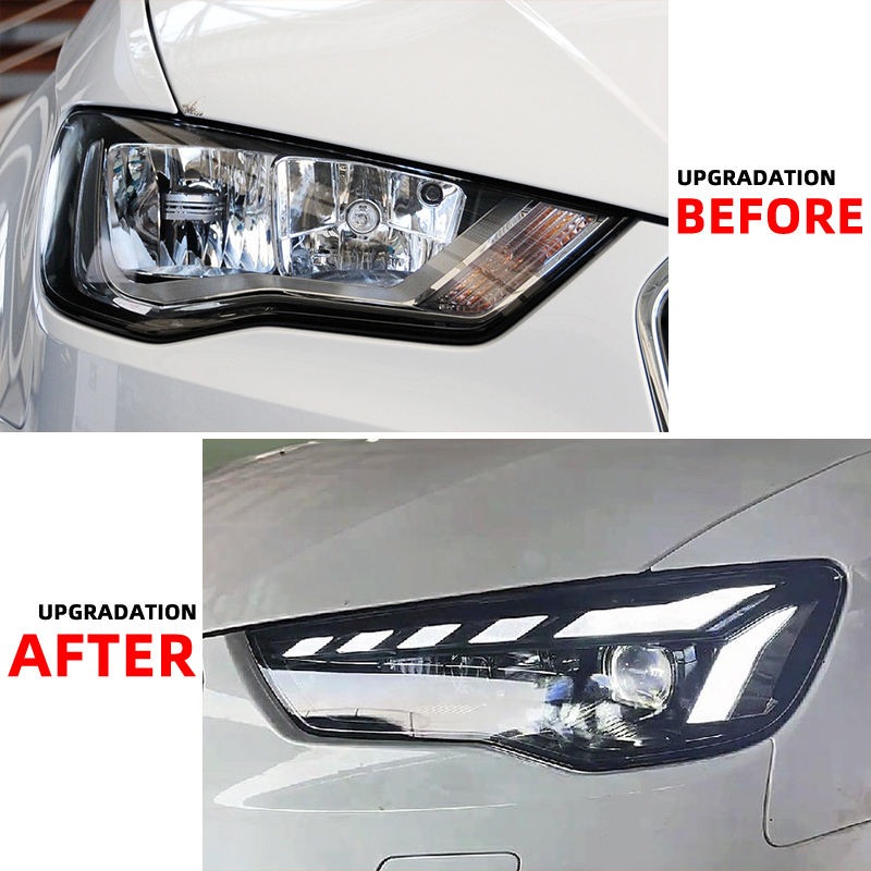 Fari anteriori a Led per Audi A3 per Alogeni (2013–2016)