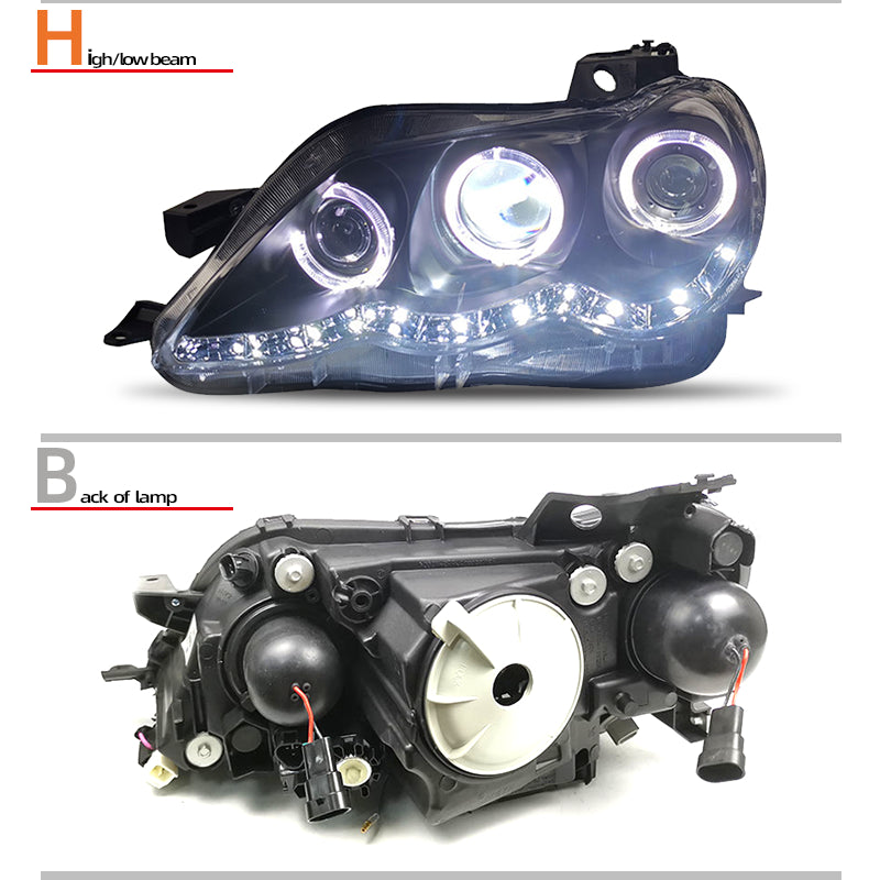 Fari anteriori a Led per Toyota Reiz Mark X (2005-2009)