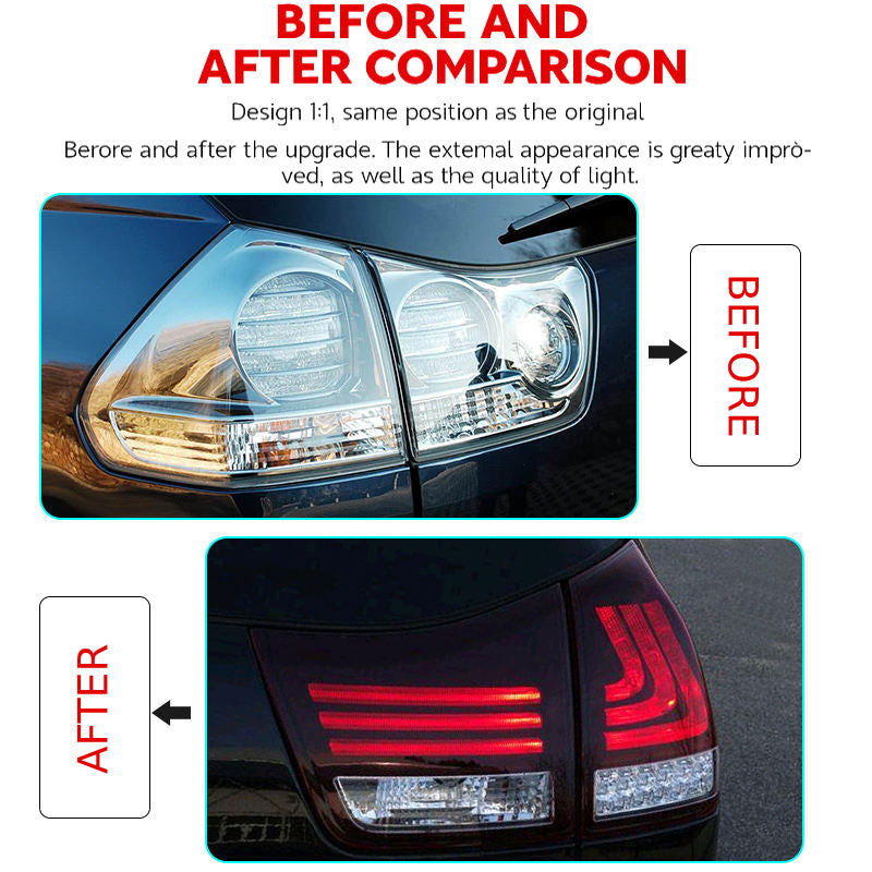 Luci posteriori a Led per Lexus RX350/330 (2004-2009)