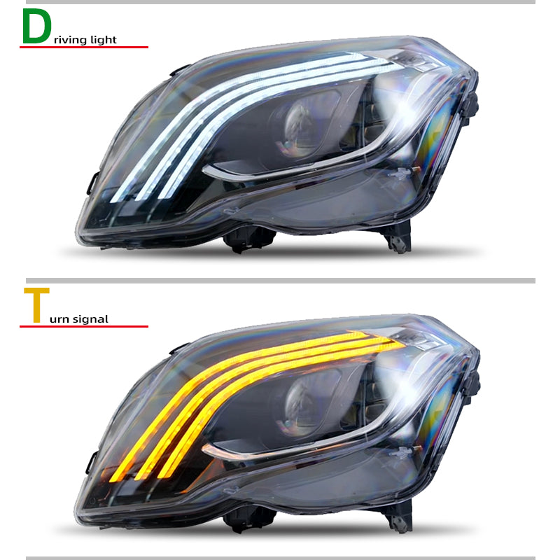 Fari anteriori a Led per Mercedes-Benz GLK (2013–2015)