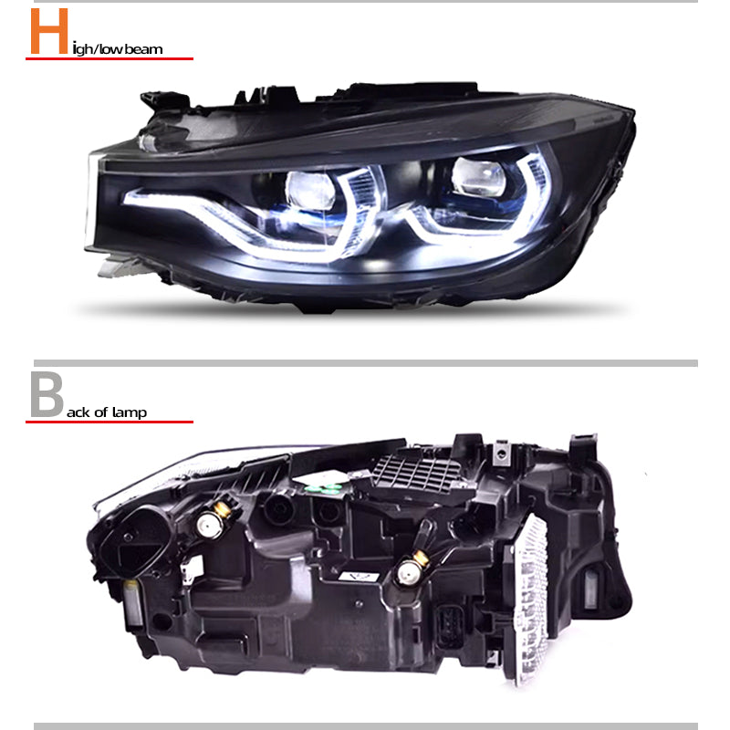 Fari anteriori a Led per BMW GT F34 (2013-2019)