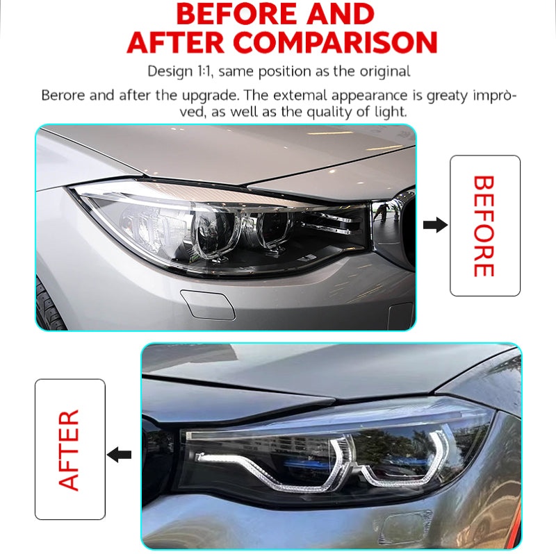 Fari anteriori a Led per BMW GT F34 (2013-2019)