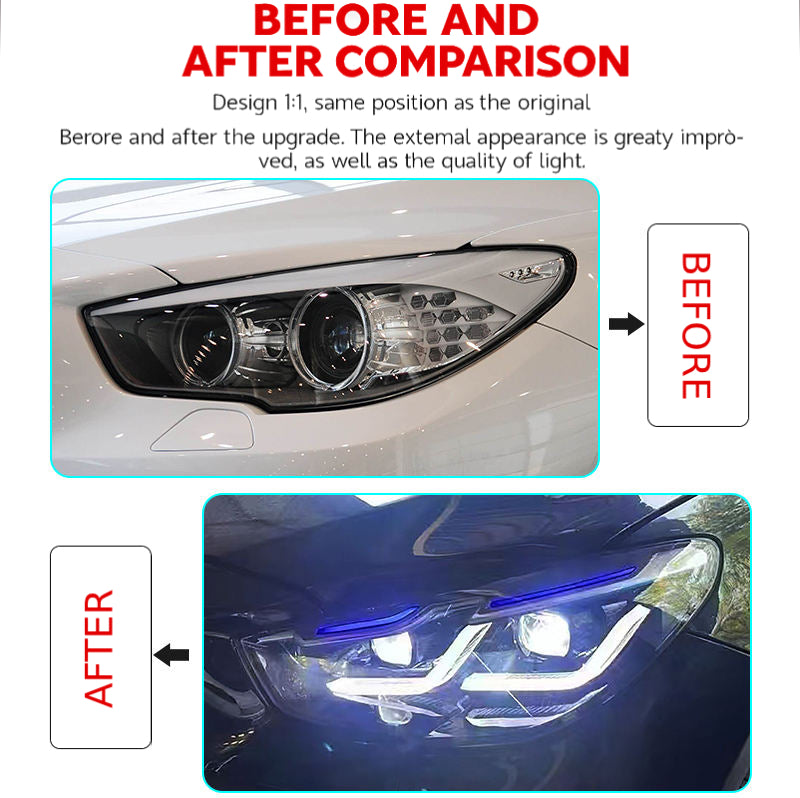 Fari anteriori a LEd per BMW GT F07 (2010-2017)