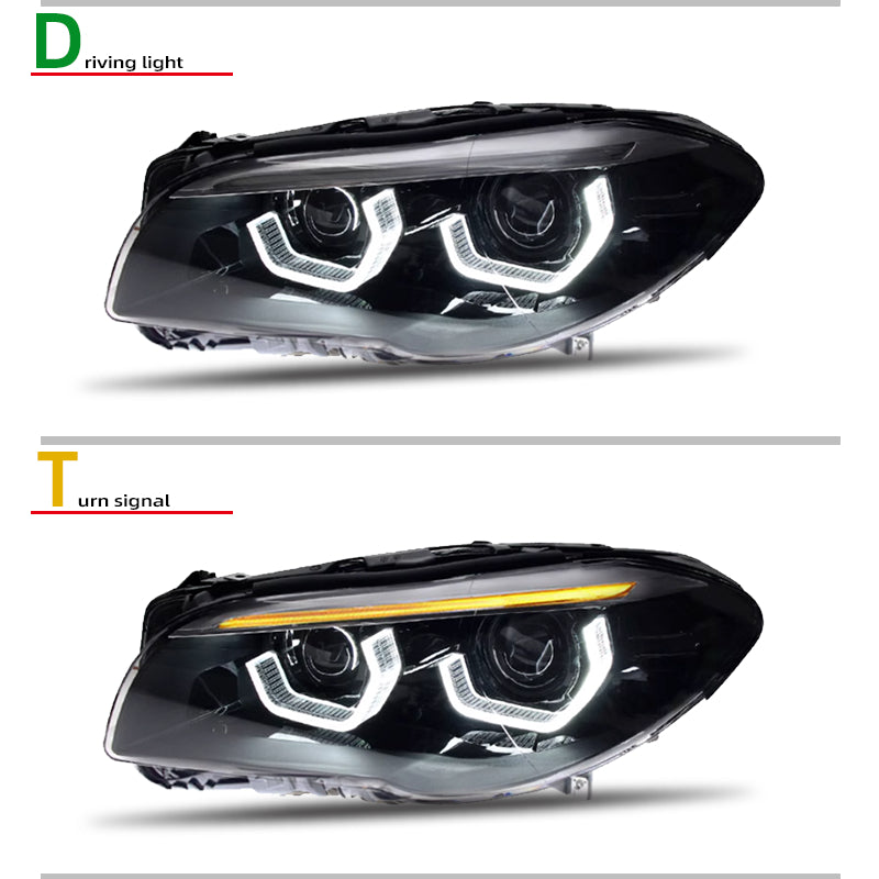 Fari anteriori a Led per BMW F10/18 (2011-2017)