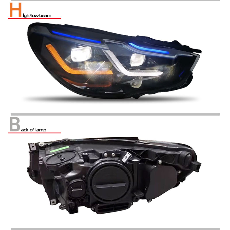 Fari anteriori a LEd per BMW GT F07 (2010-2017)