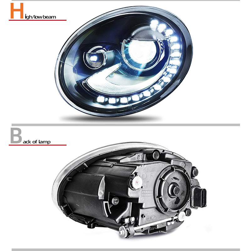 Fari anteriori a Led per VW Beetle (2013–2021)