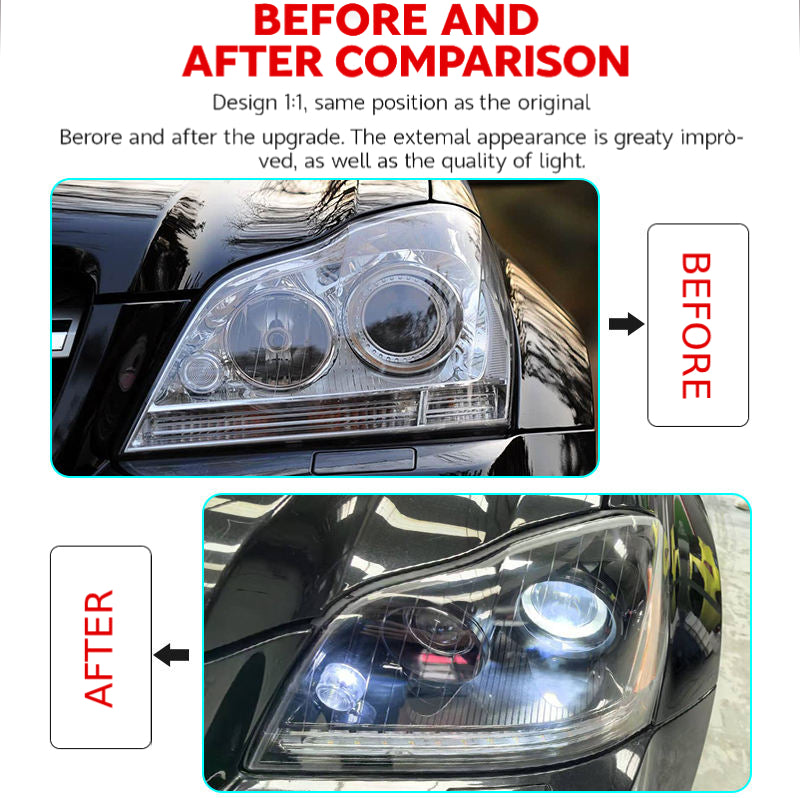 Fari anteriori a Led per Mercedes-Benz GL450 (2006–2011)