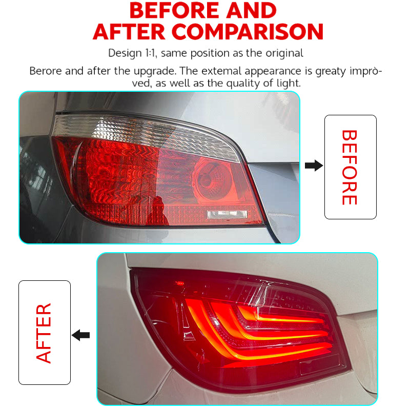 Luci posteriori a Led per BMW E60 (2004-2010)