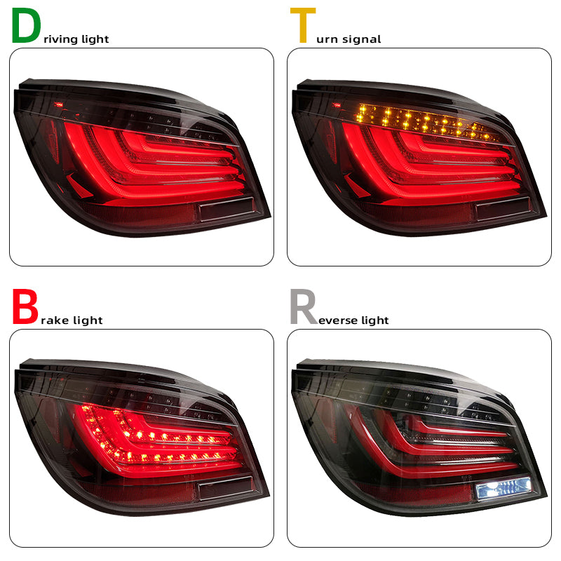Luci posteriori a Led per BMW E60 (2004-2010)