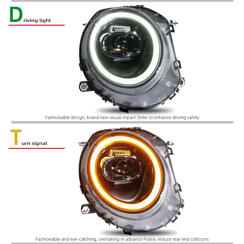 Fari anteriori a Led per Mini R55/56/57 (2007-2013)