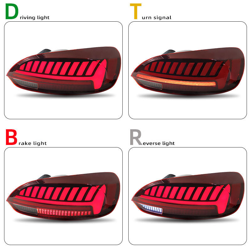 Fari posteriori a Led per Volkswagen Scirocco (2009–2014)