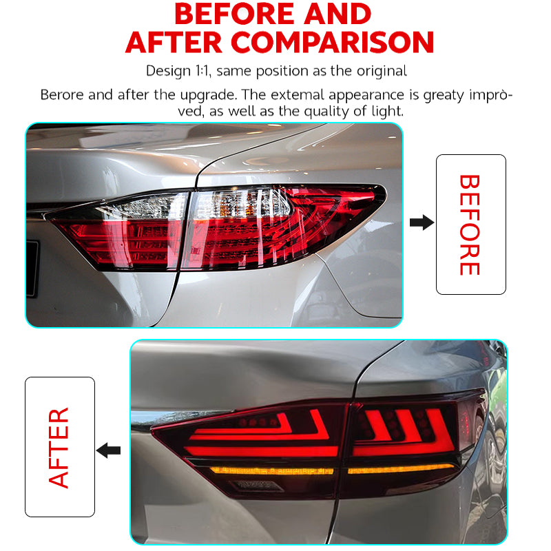Luci posteriori a Led per Lexus ES200 (2013-2017)