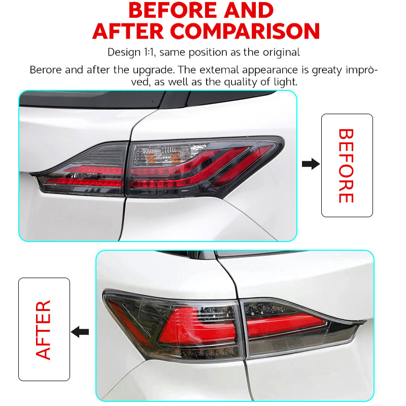 Luci posteriori a Led per Lexus CT200h (2011-2017)