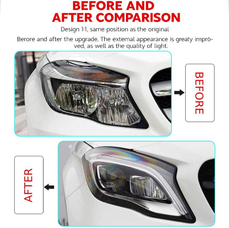 Fari anteriori a Led per Mercedes-Benz GLA (2015–2019)