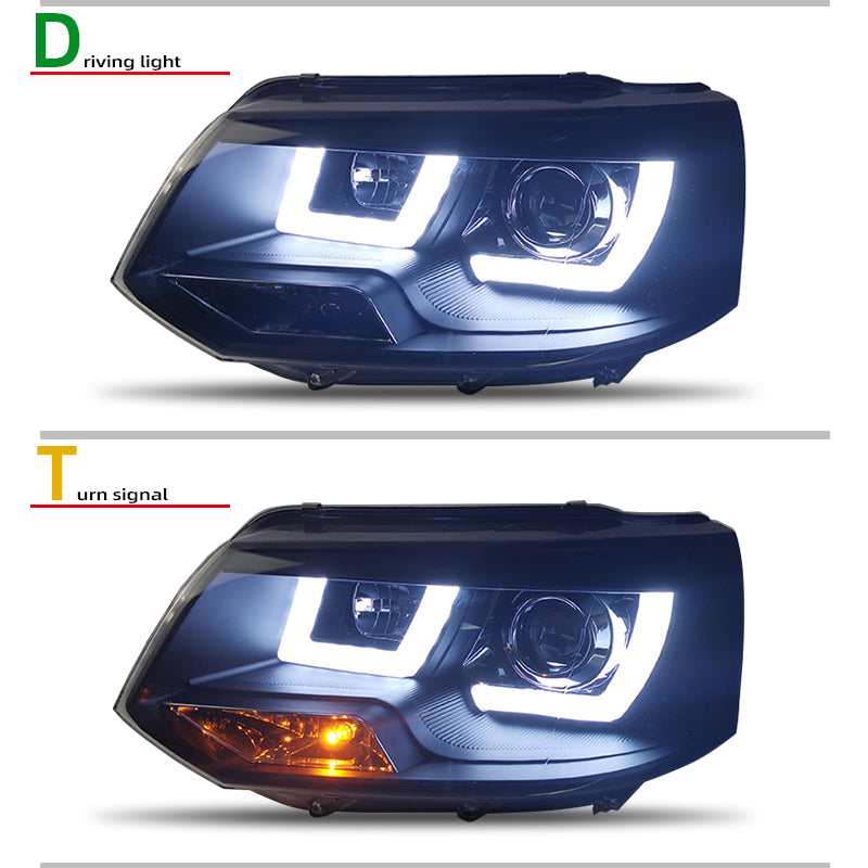 Fari anteriori a Led per VW Multivan T5 / Caravelle (2010–2015)