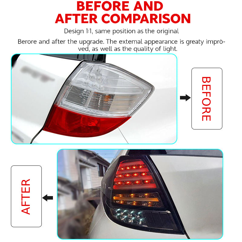 Luci posteriori a Led per Honda Fit Jazz (2008-2013)