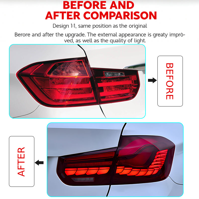 Luci posteriori a Led per BMW F30 (2013-2019)
