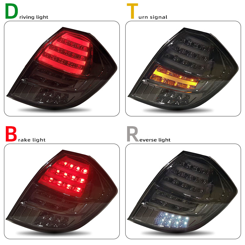 Luci posteriori a Led per Honda Fit Jazz (2008-2013)