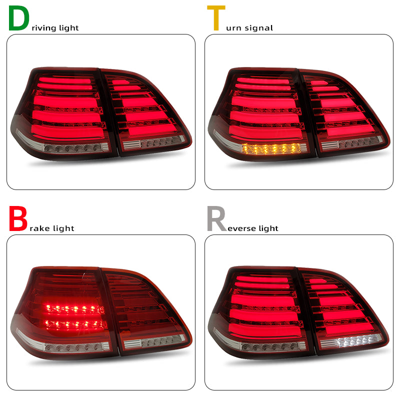 Luci posteriori a Led per Toyota Crown (2003-2009)